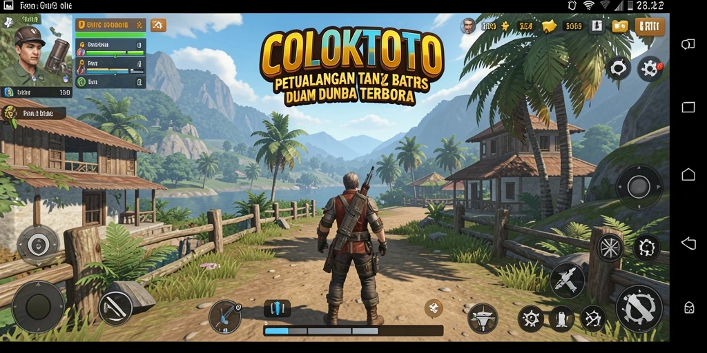 Gameplay <strong>COLOKTOTO</strong> yang menawan dalam dunia terbuka.