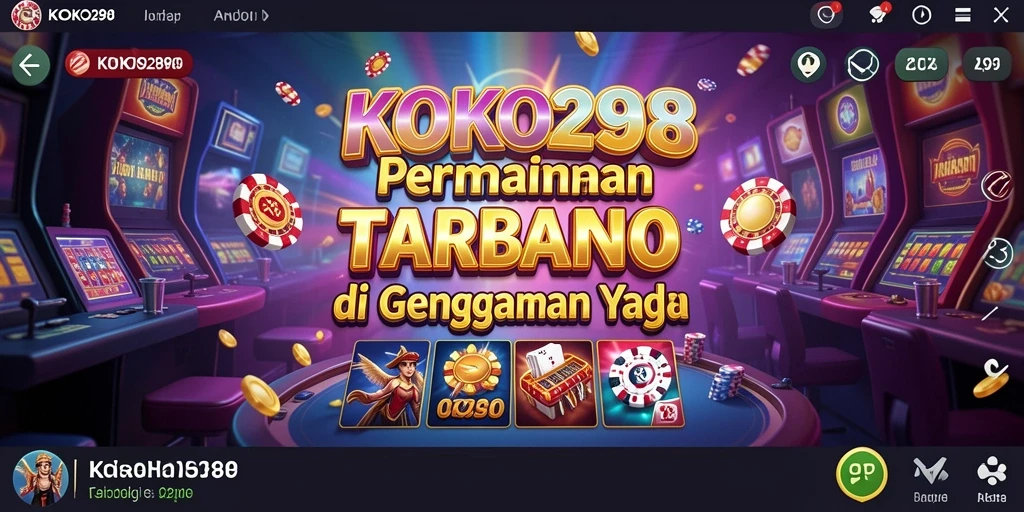 Tampilan menarik dan seru dari gameplay Kasino KOKO288.