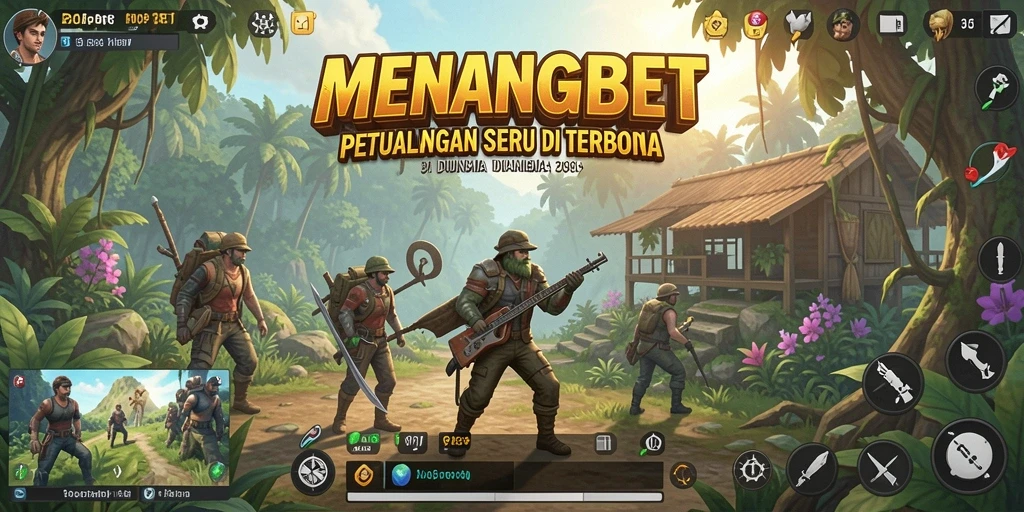Tampilan menarik dari gameplay Open World di MENANGBET.