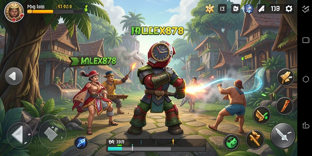 Screenshot permainan ROLEX878 menampilkan aksi petualangan yang mendebarkan.