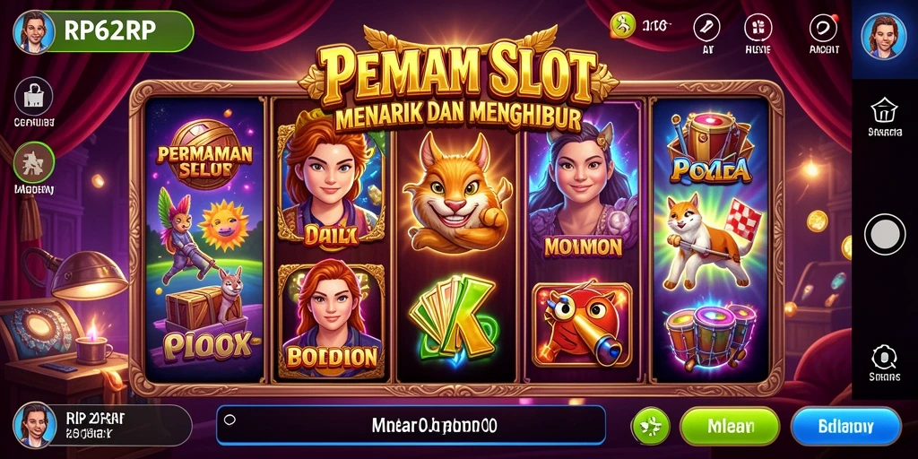 Screenshot menampilkan gameplay seru dari permainan Slot RP62RP.
