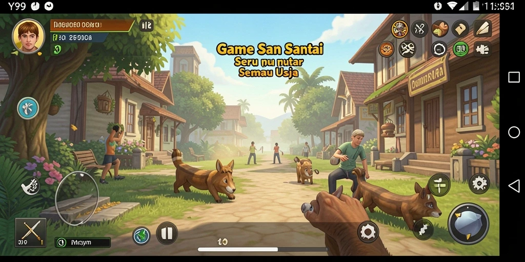 Tampilan gameplay <strong>Y89</strong> yang menarik dan penuh warna.